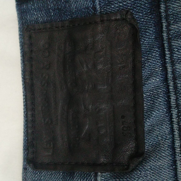 Levi's 597 men's casual low rise boot cut medium wash denim jeans sz 33×34 - Picture 7 of 16